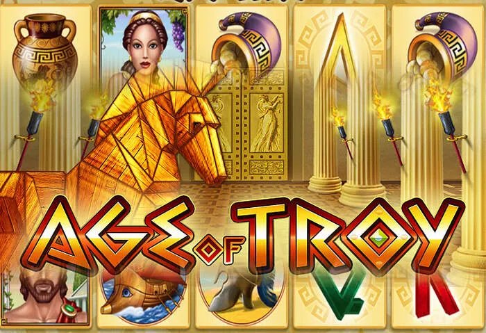 Vibrant online slot game displaying active paylines and bonus symbols.